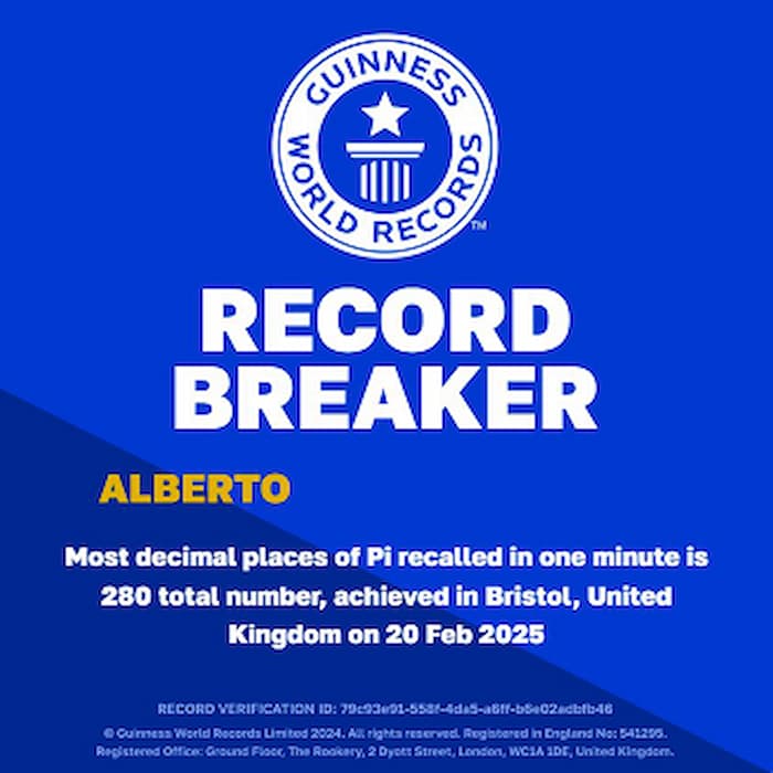 Clifton College Year 6 pupil sets Guinness World Record 